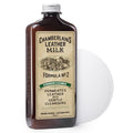 Chamberlain's No. 2 leather cleaner, 12 oz bottle with an applicator pad behind it