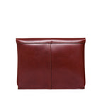 Silverback Document Holder in Chestnut, back view with center seam