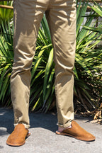 Dave's Deals Barefoot Slip-on Mule - Size 12 - Tobacco