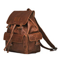 Large Travel Backpack in Burnt Sausage, front angle view