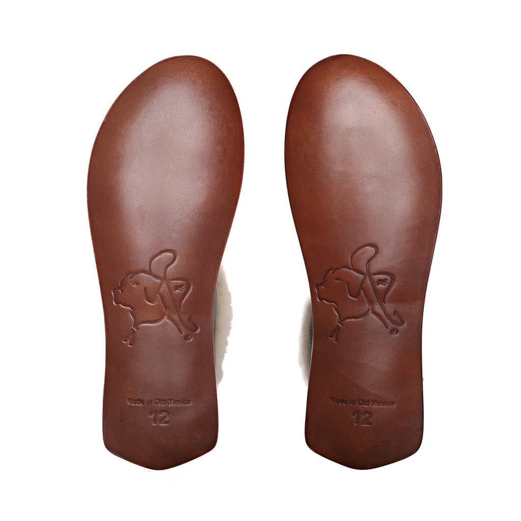 Dave's Deals Sheepskin Moccasins- Old design - Size 7-Dark Coffee Brown