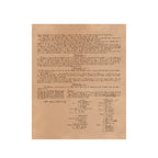 Leather Constitution of the United States - Natural, page four with Articles V to VII and signatures on tan leather
