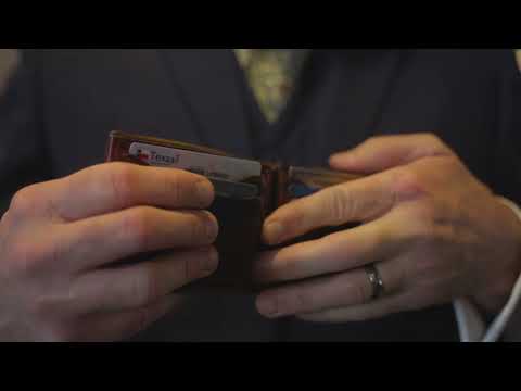 High Quality Italian Leather Bifold Wallet OxBlood
