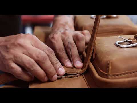 The Deep Pocket Leather Duffle - How It's Made