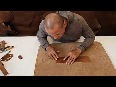 How It's Made 27" Leather Duffle Bag a.k.a. The Adolescent Beast