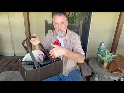 Simple Range and Tool Bag Wide Open Design