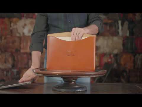Quality Italian Leather Silverback Document Holder