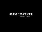 Slim Leather Briefcase Explained by Dave