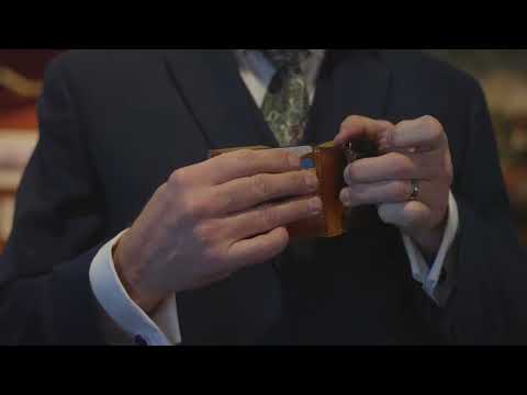 High Quality Italian Tan Leather Bifold Wallet