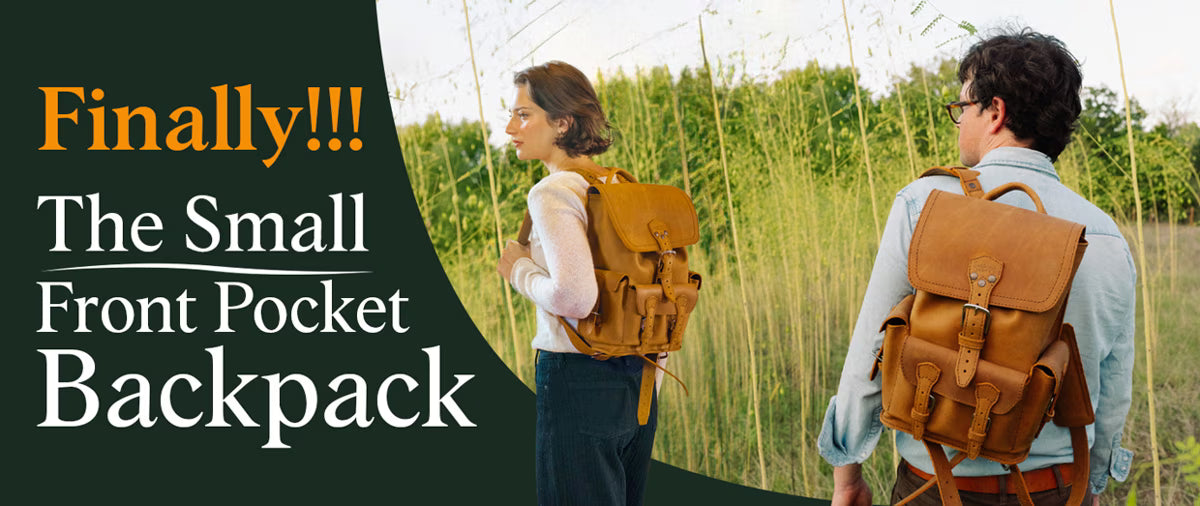 Finally! The Small Front Pocket Backpack